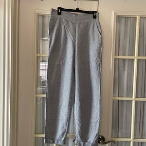 Max Studio size small 55% linen 45% rayon pants.